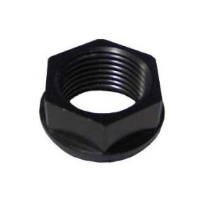Aluminum hex nut with black anodized finish, Bolt and Nut Manufacturing