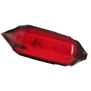 China Hexagonal Crystal large Synthetic Ruby Stone Al2O3 Industrial use on sale