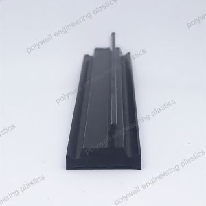 Black Color Thermal Glue Strip With Density 1.25-1.35 g/cm3 For Aluminum Windows