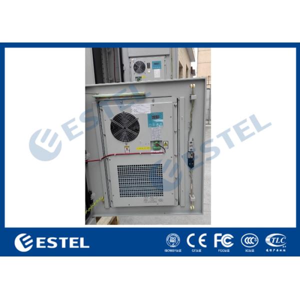 Temperature Control Outdoor Rack Mount Enclosure , Outdoor Data Cabinet Small Size