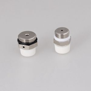 Nickle Plated Radiator Vent And Plug For Air Outlet ABS Plastic