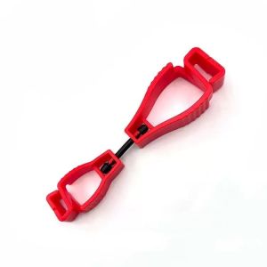 Customized Multicolor Plastic Gloves Safety Clips for Safety Work Gloves