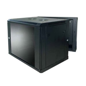 DDF 6u 9u Wall Mount Network Rack Cabinet , 19 Inch Server Rack Enclosure