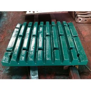 C125 Jaw Crusher Wear Part HRC58 HRC63 Hardness Jaw Plate for Impact Crusher in