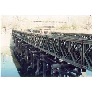 Prefabricated Delta Bailey Bridge High Stiffness For Commercial