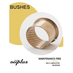 Phosphor Tin Bronze Flange Collar Wrapped Bronze Bushings Diamond Shaped Cusn8