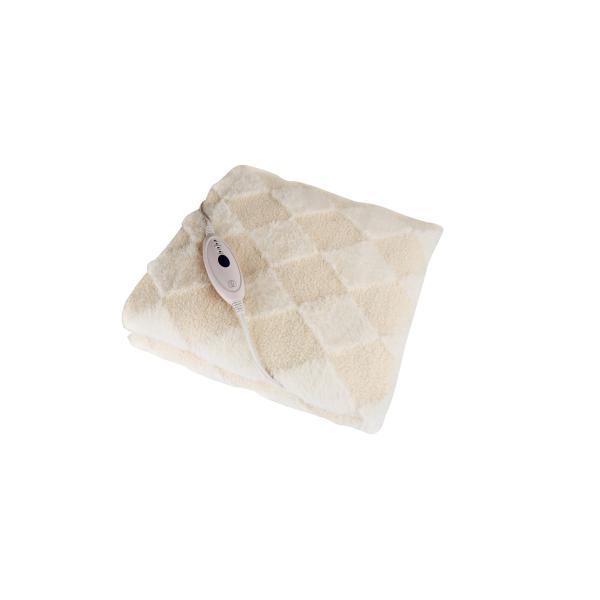 Soft Rabbit Plush NTC PTC Household Electric Heating Shawl With Detachable