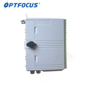 PC ABS IP55 FTTH 12core Fiber Optic Terminal Box