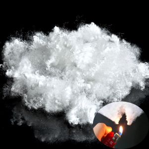 China A Grade Hollow Conjugated Polyester Staple Fiber , 15D×64mm Fire Retardant Fiber on sale
