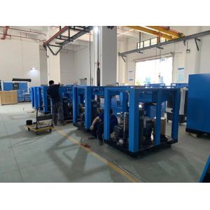 General Industry Electric Screw Compressor Direct Driven Energy Saving
