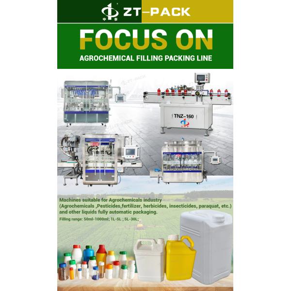 Agrochemical Liquid Bottling Machine 5l Herbicides Liquid Filling Machine Automatic