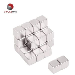 Max Working Temperature 80 Degree N35 Cube Neodymium Magnets Strong Rare Earth