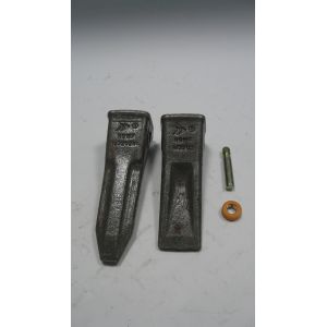 Cheap Standard Size Bucket Teeth Alloy Steel 1U3202 Tooth With Pin And Retainer for sale