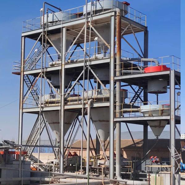 100000 KG Capacity Silica Sand Washing and Drying Machine for Advanced Sand