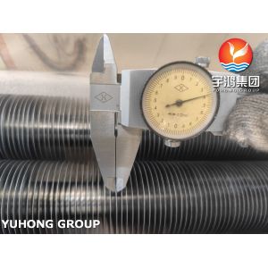 Spiral Wound Fin Tube ASTM A179 Seamless Tube L Type Finned Tube for Air Cooler