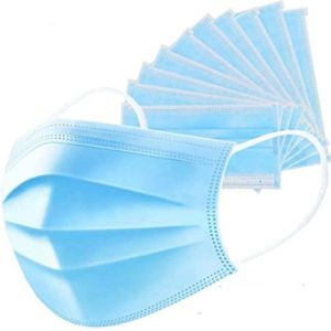 Melt Blown Nonwoven Fabric Elastic Ear Loop Mask For Harmful Particulates