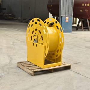 2.5'' Manual Hose Reel Frame Compatible with 25M Hose Customizable Color Tool