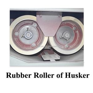 Automatic Combined Rubber Roller Paddy Sheller Rice Huller Whitener Milling