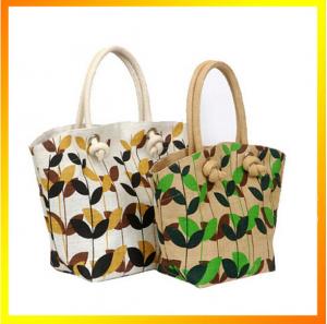 Cheap Various styles fancy eco friendly jute shopping bag wholesale for sale