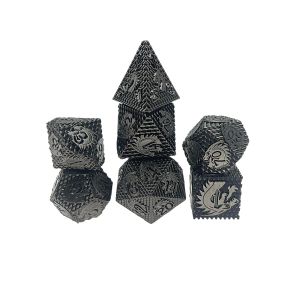 Folk -Scales Metal Dice Multi -Noodle Board Game Set#Dnd#Rpg#Coc