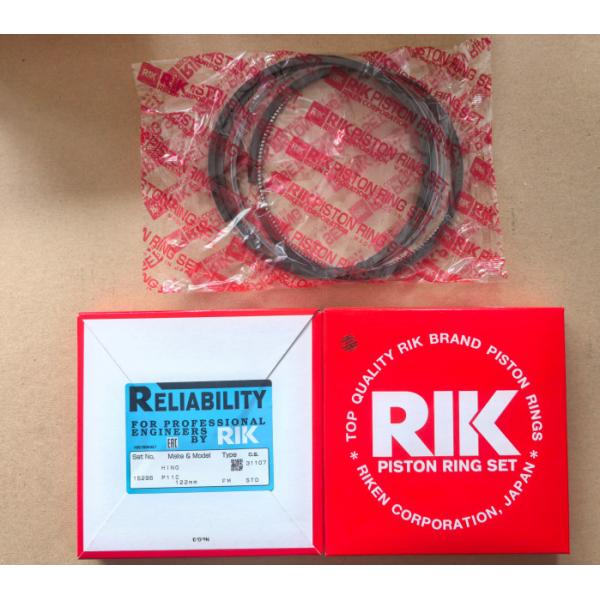 Quality Lightweight Smooth Finished Piston Ring  For Tough Appliions Hino P11C 13011-3110A 15296 6D22 30917-20010 20035 wholesale