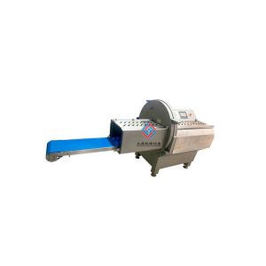 Cheap 4.4kw 800kg/h Frozen Meat Processing Machine Bacon Ham Slicer for sale