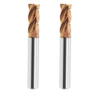 High Precision Single Flute Spiral End Mill CNC Router Bit For Wood