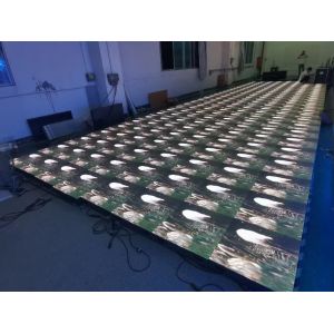 Customized Interactive Floor LED Display Full Color P3.91 LED Floor Tile Screen