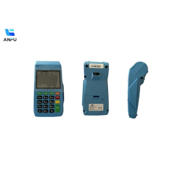 Traditional Pos Terminal Device With Card Slot For Payment Solution EMV PCI 6.0
