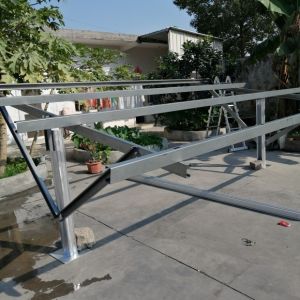 Galvanized Steel Solar Panel Pole Mount For MW Projects
