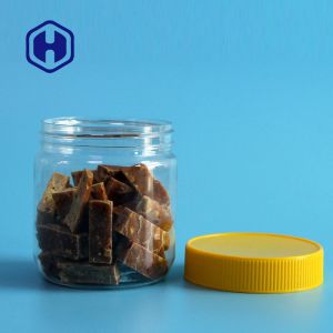 Premium Pickle Nuts Peanut Butter Plastic Packaging Jar With Lid Food Grade