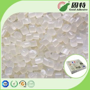 China EVA Hot Melt Book Binding Glue Adhesive , Semi Transparent Pur Hot Melt Glue Adhesive Pellets For Flat Back Album on sale