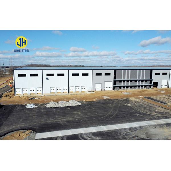 Feed Processing Metal Frame Steel Structure Workshop Building with and Sliding