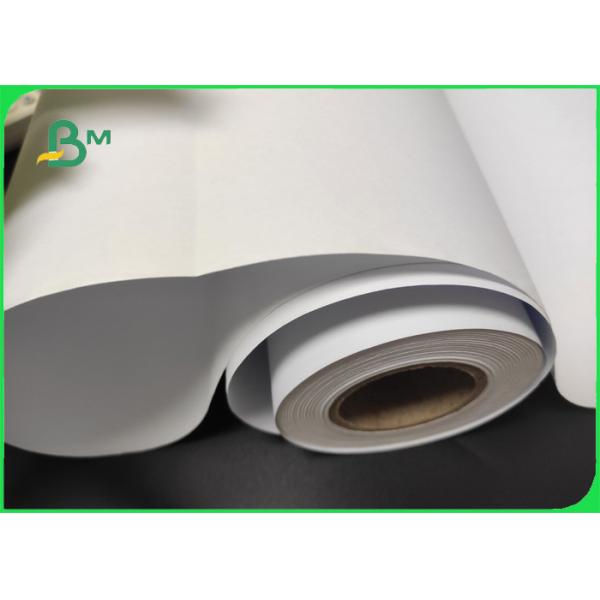 Quality 30" X 500ft Engineering Bond Paper 92% Brightness Pure White 3 Inch Core wholesale