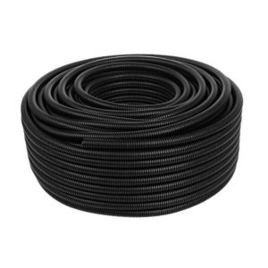 Black PE Plastic Bellows Polyethylene Threading Hose Wire And Cable Protection