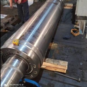 Oil Circulation Flow System Soft Nip Calender Roller with 91±2 Shore D Hardness