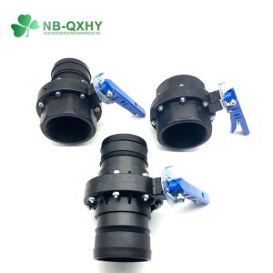 Middle East Radiation Protection PE Butterfly Valve with Manual Driving Mode NB