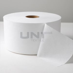 Fiber Mixed Spunlace Nonwoven Fabric Roll For Face Mask Wet Tissue