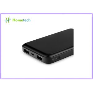 10000mAh Two Charging Port Lipstick Power Bank Ultra Slim ABS Shell Casing