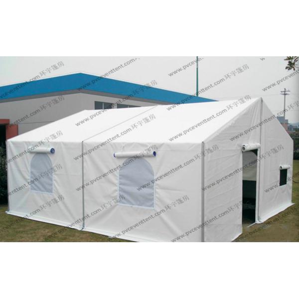 6x12M Green Military High Peak Tent For Outdoor Army Use , Pvc Canvas Tent