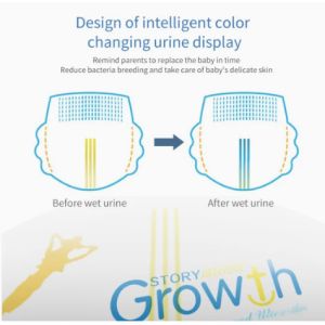 A Grade hot sales mass stock diaper Non-woven surface super soft disposable baby