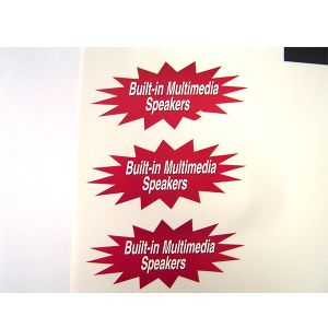 Mobile Phone Custom Die Cut Labels Ultra Destructible Warranty RoHS