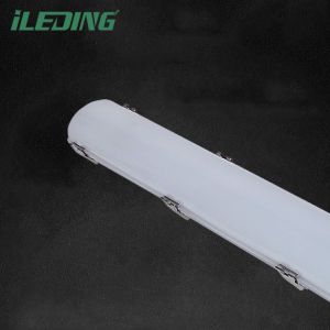 ETL DLC 36W 46W 65W 4ft Triproof LED Linear Light IP66 Waterproof CRI 80 Without