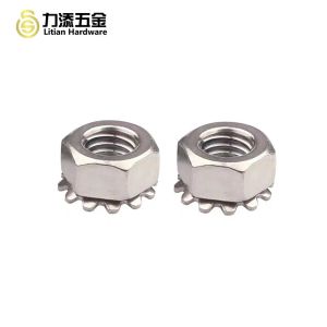ASME Metal Self Locking Nut , kep lock nut For Electronic Equipment