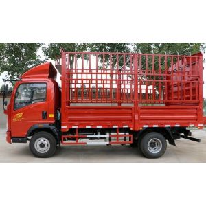HOWO 6 Wheeler 4x2 Heavy Cargo Truck Full Hydraulic Transmission High Performance