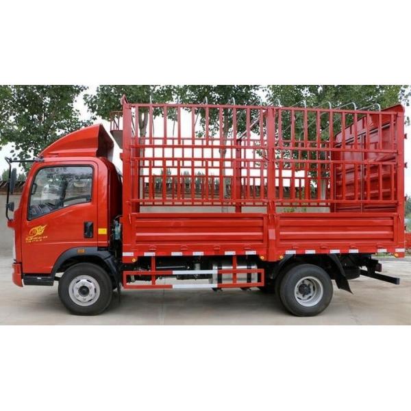 Quality HOWO 6 Wheeler 4x2 Heavy Cargo Truck Full Hydraulic Transmission High Performance wholesale