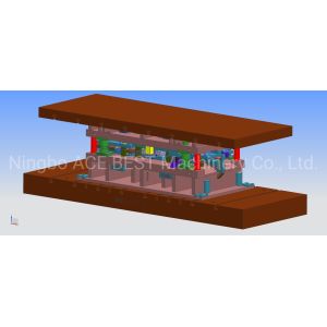 Customized Sheet Metal Stamping Mould with CNC Stamping and Powder Coated Finish