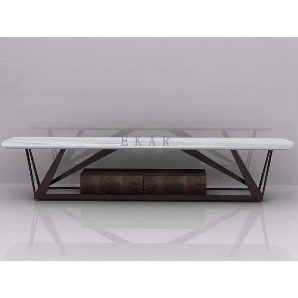 Italy Simple Style Modern Designs Rosa Gray Marble Coffee Table ZZ-S1710