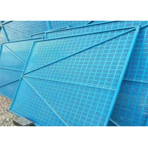 Cheap High Strength Light Weight Perimeter Safety Screens Perforated For Building Site for sale