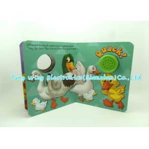 Indoor Educational Toy Round Music Box For Button Sound Book